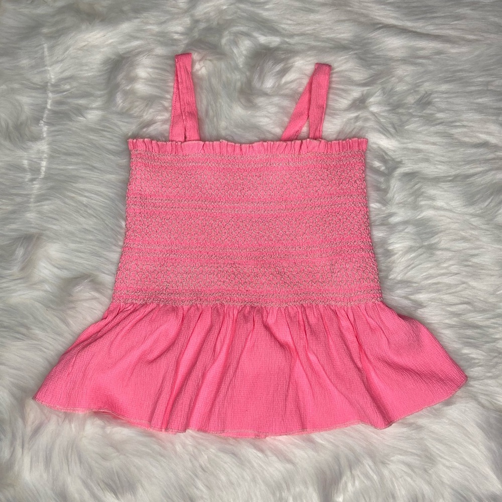 Zara Smocked Top